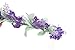 Floral Fall BOHO Headband Flower Crown Festival Wedding Beach Hair Wreath F-01 F-30 (Lavender)