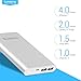 Lumsing 12000mAh Battery Pack External Portable Charger iPhone Apple Lightning Power Bank Silver