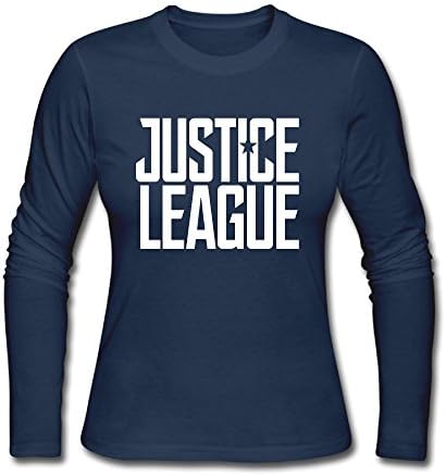 Long Sleeve Justice League T Shirt Cute Tshirt Long Sleeve O-NeckWomen
