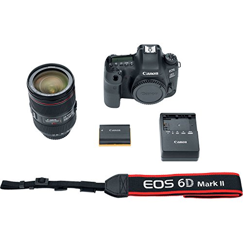 Canon-EOS-6D-Mark-II-DSLR-Camera-with-EF-24-105mm-f35-56-IS-STM-Lens-USA-Warranty-PRO-Bundle-Includes-32GB-SDHC-Class-10-Memory-Cards-2-Pieces-Spare-Battery-ACDC-Travel-Charger-more