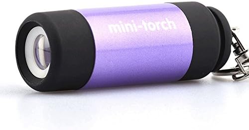 Zmsdt USB Mini Keychain Flashlight Rechargeable Torch Waterproof Pocket LED Torch Portable Light Rechargeable LED Flashlight