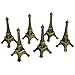 JETEHO 10 Pieces Mini Paris Eiffel Tower Iron Craft Architecture Model for Home, Office Decoration Crafts, 3.15'' Tall