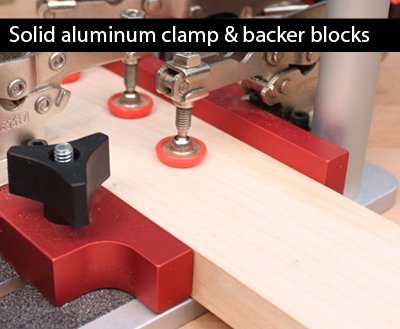 Professional Coping & Crosscut Sled w/Auto-Adjust Toggle Clamps