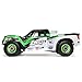 Losi 1/6 Super Baja Rey 4WD RC Desert Truck Brushless Rtr with Avc & DX2E Active Transmitter (Requires LIPO Charger & (2X) 5000mAh 2S or 3S LiPo Batteries): LOS05013T1, Black/Green/White