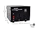 Instapark ITU-500 Voltage Converter: AC 110V / 220V 500W Step-up and Step-Down AC Voltage Transformer with Maximum Load Capacity (MLC) - 500 Watts