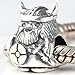 JORLLA Viking Warrior Charms Authentic 925 Sterling Silver Bead Fits Europen Style Bracelets
