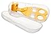 Cuddle Baby Portable Food Scissor Cutter Masher Chopper (Comes with Travel Storage Case) – ‘Not Quite Sharp’ - Yellow Gold