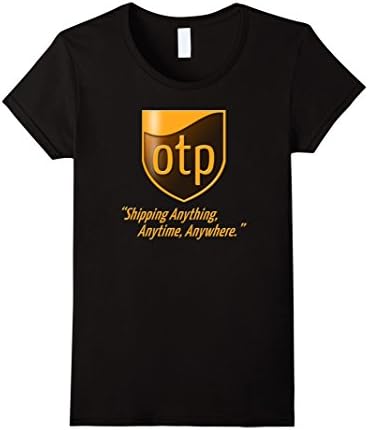 Womens Official OTP Shirt | "One True Pairing" | OTP Shipping Shirt Large Black