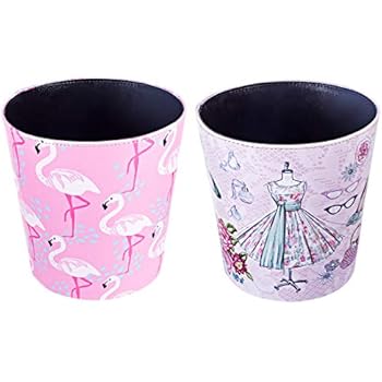 Home Ruiyif Waste Basket Deskside Decorative Farmhouse Trash