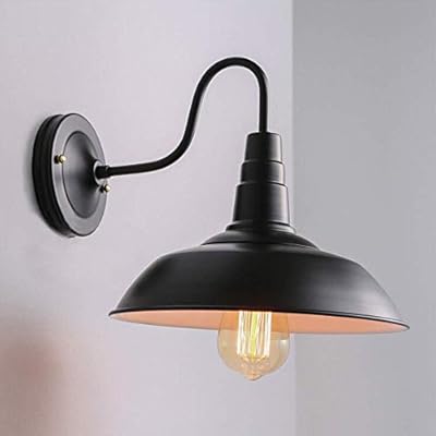 Industrial Lámpara de Pared Retro Vintage Aplique Forma de Sombrero