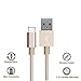 Type C Cable, MCUK 3 Pack 3ft 6ft 10ft Lightning Cable Charging Cord Nylon Braided Data Sync Cable for New Macbook 12 inch, OnePlus 2, LG G5, Nexus 6P/5X, ChromeBook Pixel (3ft+6ft+10ft)Gold