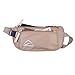 Hopsooken Travel Money Belt: Waist Pack for Running and Cycling, Rfid, Comfortable, Durable and Lightweight Hidden Travel Passport Wallets. (Khaki)