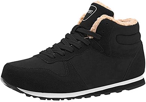 Caopixx Men Women Couple Winter Warm Boots Ankle Boot Work Shoes Outdoor Snow Boots Sneakers