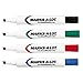 Marks-A-Lot Dry Erase Desk Style Marker, Assorted Colors, 24 Pack (98188)