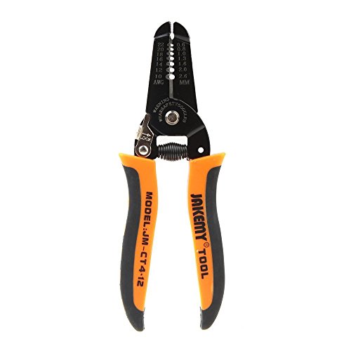 C-zone Cable Wire Cutter Stripper Plier Tool 10 to 22 AWG gage(0.6-2.6mm)