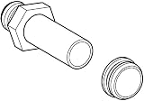 GROHE 37044000 Urinal Inlet Connecting Set 1/2 inch Chrome 33.5-38mm view 3