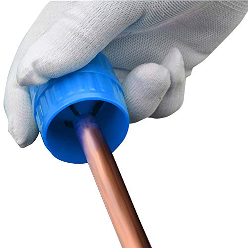 Wostore Pipe Reamer for Inner-Outer Copper Aluminum and Soft Steel Tubing 3/16 to 1-1/2 Inch Blue
