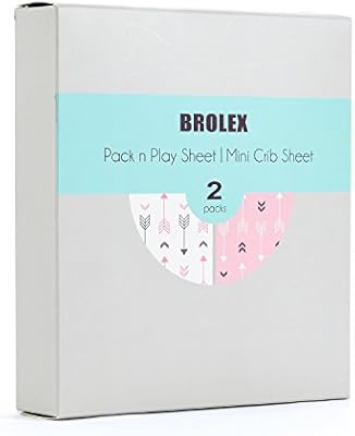 brolex pack n play fitted sheets