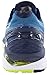 ASICS Men's Gel-Kayano 23 Running Shoe, Thunder Blue/Safety Yellow/Indigo Blue, 9.5 M US
