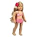 Ecore Fun 16-18 Inch Doll Clothes Mermaid Tail Outfit Swimsuit Bikini for America 18 Inch Girl Doll and 16 Inch Girl Doll