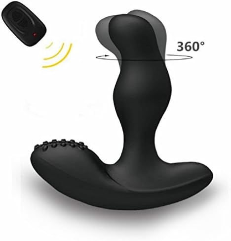 Electric Wireless Vibrating Massager for Men, Cupider Dual Motor Remote Control Strong Therapeutic Power Rechargeable Wand Massager with 16+3 Stimulation Patterns-Great for Stress Relief