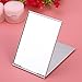 Portable Folding Makeup Mirror High Definition Collapsible Mirror for Travel and Home Use Design for Men Women Teens