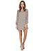 Brigitte Bailey Women's Skyler Shift Dress Blush/Navy SM