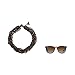 NOVICA Artisan Handmade Wood Torsade Necklace Brown Beaded Jewelry No Stone Upcycled Thailand Eco Friendly Nature [18 in min L x 19.75 in max L x 0.8 in W] ' Sukhothai Belle'