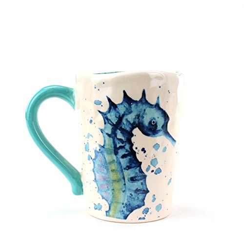 Coastal Collection Seahorse Mug Beachfront Decor