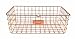 Designstyles Copper Plated Storage Basket