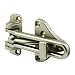 Defender Security U 11316 Swing Bar Door Guard With High Security Auxiliary Lock, Satin Nickel Finish, 1-Pack
