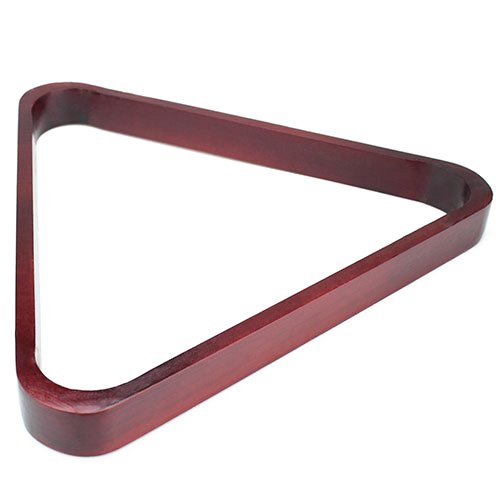 Felson Billiard Supplies Mahogany Stain Triangle and Diamond Billiard Ball Racks