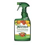 Natria 706230A Insecticidal Soap Organic Miticide, 24 oz, Ready-to-Use
