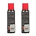 Jerome Russell Spray-On Color Black Hair Thickener 3.5 Ounce (103ml) (2 Pack)