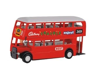 Toyztrend Pull Back Double Decker Bus Deluxe for Kids