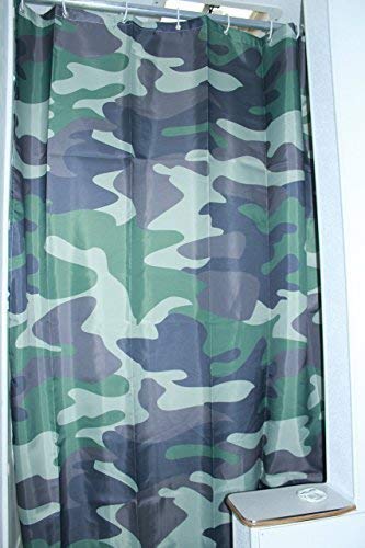 Solid Elements Rv Shower Curtain For Camper Trailer Bathroom