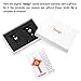 fastgo Bracelet Stainless Steel Band Compatible with Apple Watch 42mm 44mm 45mm Women, Metal Strap Cuff Womens for Iwatch SE & Series 7 6 5 4 3 2 1