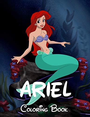 Ariel Coloring Book: Unique Images Based on Cartoon Paperback โ January 10, 2019