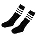 Eforstore 4 Pairs Toddlers Kids Girls Boys Cotten Bootie Knee High Long Socks for 4-5 Years old