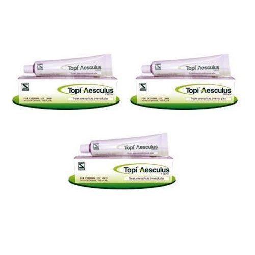 3 X Schwabe Homeopathy Topi Aesculus Cream.