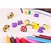 Nicolarisin Eraser Set, 100PCS Novelty Mini Fruit Rubber Pencil Eraser Stationery Kids Children Gifts Party Favors Carnivals Easter Egg and School Supplies