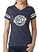 40th Birthday Gift Authentic 1977 Mint Condition Women Football Jersey T-Shirt Medium Navy/White