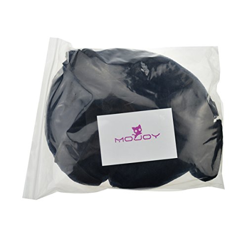 MOJOY Soft Sex Pillow Restraints Bondage Kit for Fetish BDSM Sex Play with Ankle Cuffs and Detachable Wrist cuffs (Black) - Thumbnail 5