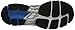 ASICS Men's GT 1000 4 Running Shoe, Silver/Electric Blue/Black, 9.5 4E US