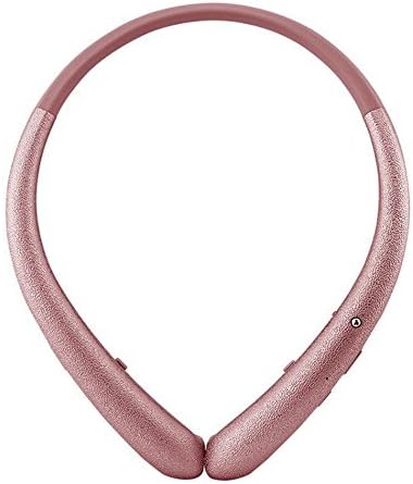 Bluetooth Headphones， Working Time Wireless Magnetic Neckband Earphones Noise Cancelling Earbuds with Mic Compatible with Any Bluetooth (10 Hours Play Time, IPX5 Sweatproof） (Rose Gold)