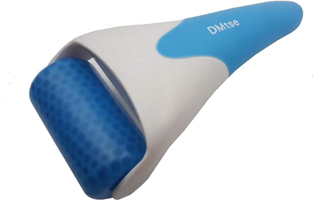 DMtse Ice Roller for Face & Eyes,Puffiness,Migraine,Pain Relief and Minor Injury Facial Skin Care Blue Color