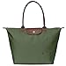 BEKILOLE Women's Stylish Waterproof Tote Bag Nylon Travel Shoulder Beach Bags-Army Green Color - Medium Size