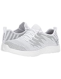 Skechers Bobs al 100% con tela de algodón de pato de mujer Bobs swift-zap Zing Fashion Sneaker