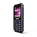 BLU Tank Xtreme 2.4 - Water and Shock Resistant Phone -1,650mAh Battery- Black/Blue