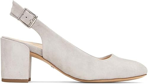 grey suede slingback shoes
